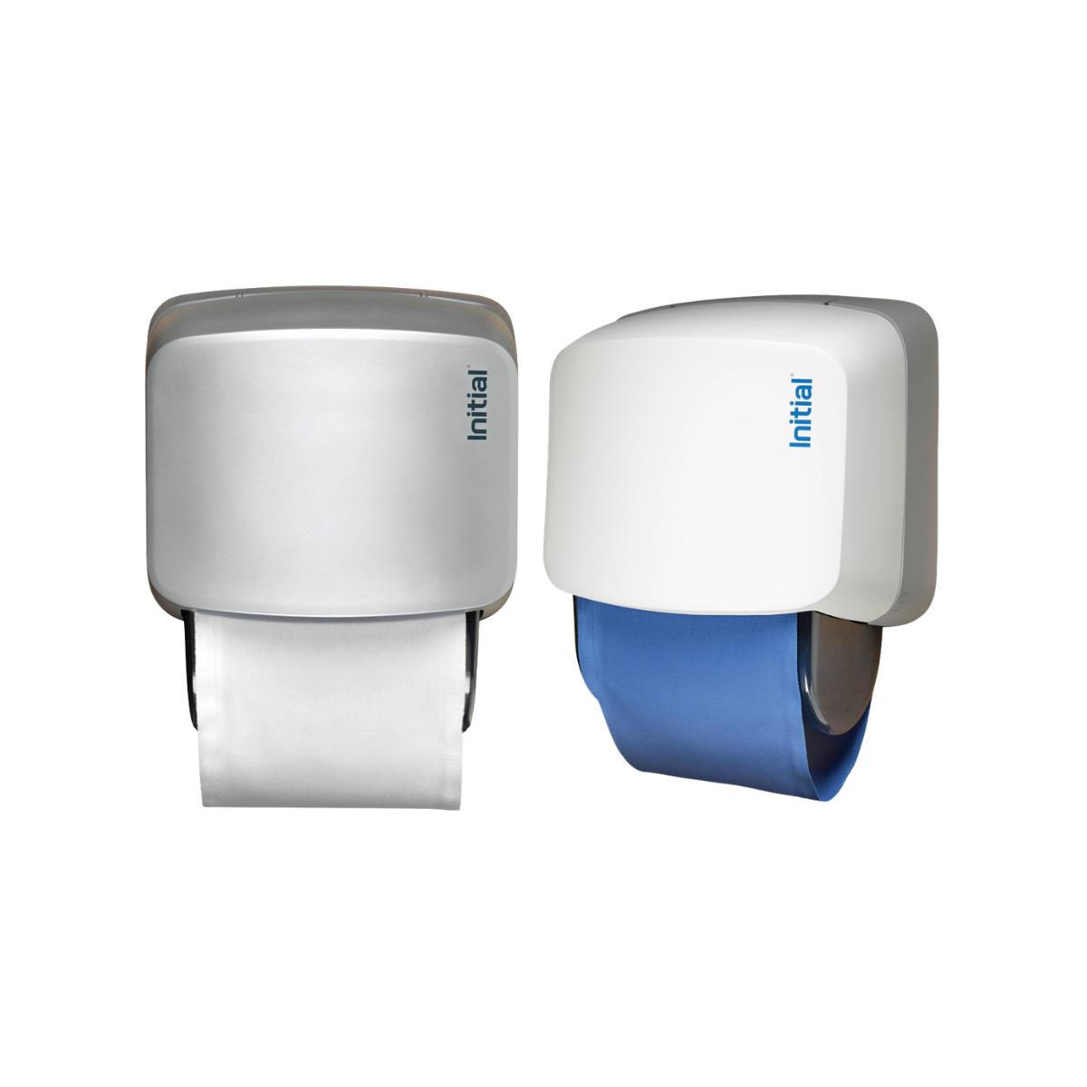Image showing Initial´s roller towel dispenser in white and silver